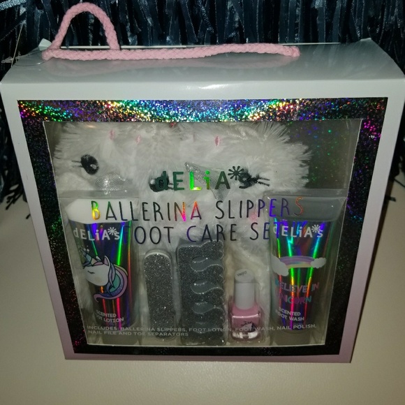 Unicorn ballerina slippers gift set - Picture 4 of 4